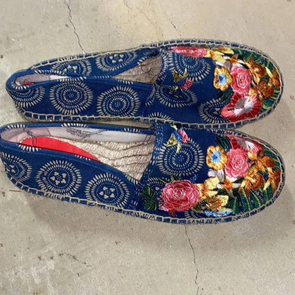 🌸HP🌸Johnny Was Anenome Platform Espadrille!